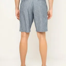 GAP Grey Cotton Regular Fit Solid Shorts image 2