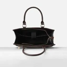 Allen Solly Brown Animal Effect Satchel image 5