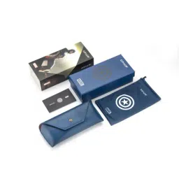 Opium Blue UV Protection Rectangular Unisex Sunglasses image 5