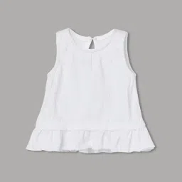 Juniors by Lifestyle White Embroidery Regular Fit Top-picture-27