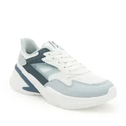 Red Tape Women's Slam Dunk Classics Blue & White Sneakers image 3