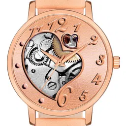 DOUBLERUN Women Dial & Leather Straps Analogue Multi Function Watch H05NMT-374 image 4