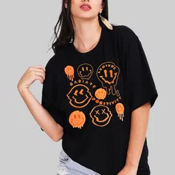 Leotude Women Applique T-shirt-image-39