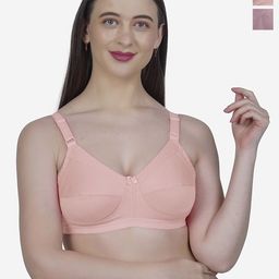 SHYAM SONS FLAIR G603 Pack Of 2 Full Coverage Minimizer Bra-picture-13