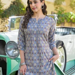 Peachmode Floral Print Top-picture-24