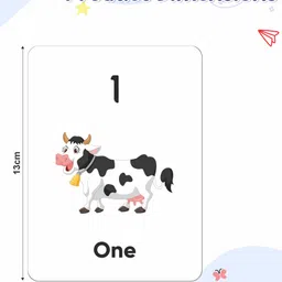 Aditi Toys Spartan Kids Educational Flash Cards for Kids Early Preschool Learning Flash Cards Easy & Fun Way of Learning 1 Year to 6 Years kid Pack 27 Cards (Pack of 5) image 3