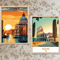 WALLLANE Brown Wood Wall Art image 5