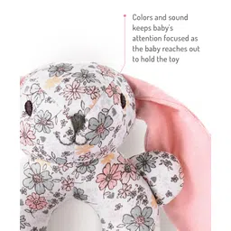 Bonfino Bear Soft Rattle - Multicolour image 4