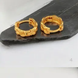 SHREE KRISHNA SHOPPING Circular Ear Cuff Earrings-picture-30