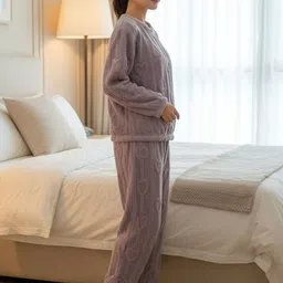 Stem Rope Women Printed Night suit-picture-26