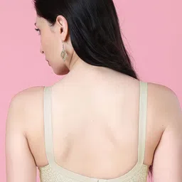 SHYAM SONS FLAIR Women Pack Of 2 Printed Non Padded Full Coverage Cotton Bra image 4