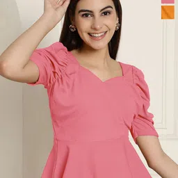 Metronaut Women Pack Of 2 Top-picture-16