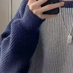 StyleCast x Revolte Colorblocked Long Sleeves Acrylic Pullover Sweater image 4