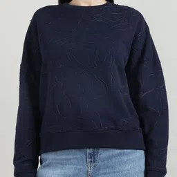 Ted Baker Women Embroidered Round Neck Sweatshirt-image-6