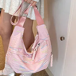 LULU & SKY Textured Bucket Handheld Bag image 2