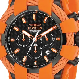 Invicta Men Bolt Textured Dial Reset Time Analogue Chronograph Watch 23872 image 5