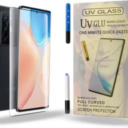 INTELLIZE Edge To Edge Tempered Glass for Vivo X70 Pro Plus 5G Tempered Glass, 3D Tempered Glass, Best Quality Tempered Glass, High Quality UV Tempered glass-image-86