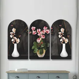 SAF Multicoloured MDF Wall Fashion image 2