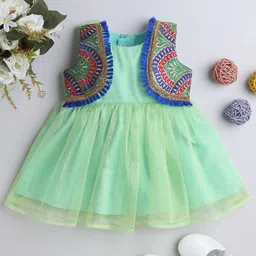 MANY FROCKS & Girls Net Fit & Flare Dress image 1
