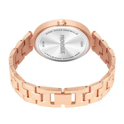 Provogue Women Patterned Dial & Bracelet Style Straps Analogue Watch HOBPR-121-RG image 3
