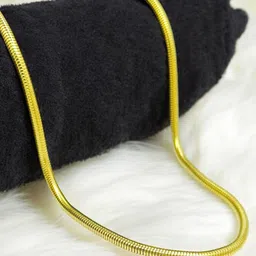 APUNKA D FASHION Unisex Stainless Steel Gold-Plated Minimal Chain image 3