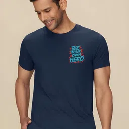 SZN Men Typography Printed Regular Fit T-shirt-picture-20