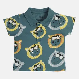 MINI KLUB Boys Printed Applique T-shirt-image-33