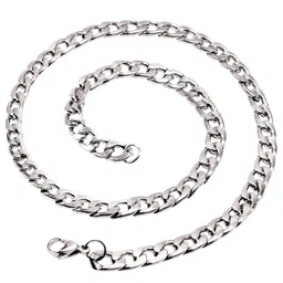 Thrillz Men Silver-Plated Stainless Steel Chain image 4