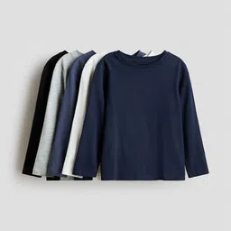 H&M 5-Pack Long-Sleeved T-Shirts-picture-16
