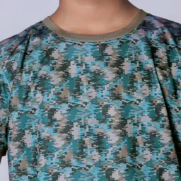 UMILDO Boys Abstract Printed Round Neck Polyester Tshirt image 2