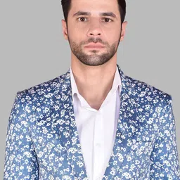 PRINTINDIA Single Breasted Blazer image 3