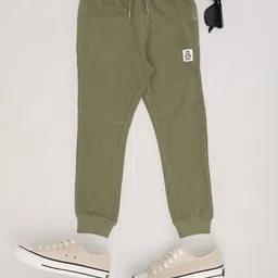 Pantaloons Junior Boys Pure Cotton Mid-rise Joggers-picture-28