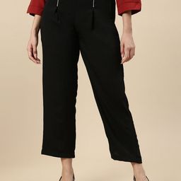 De Moza Women Relaxed Trousers-picture-19