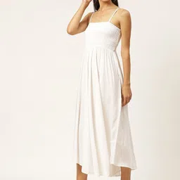 VYMO Fit & Flare Midi Dress image 4