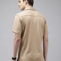 Van Heusen Skinny Fit Self Designed Casual Shirt image 2