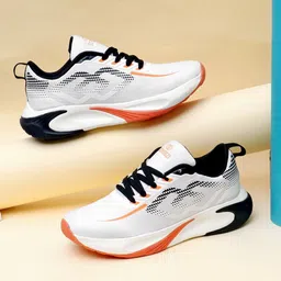 SCHOOZI Men Running Lace-Ups Non-Marking Sports Shoes-picture-34