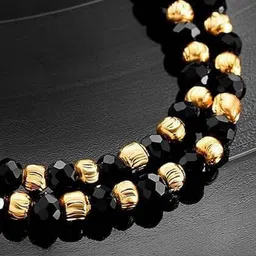 OPUS GEMS Gold-Plated Artificial Beaded Necklace-picture-11