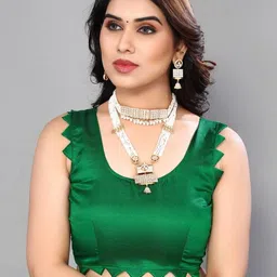 Lookmark Floral Woven Design Designer Kanjeevaram Saree image 4