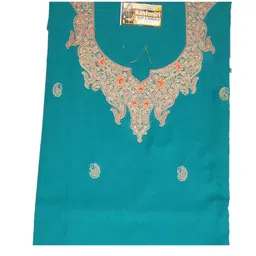 Vrinde Embroidered Organza Unstitched Dress Material-picture-28