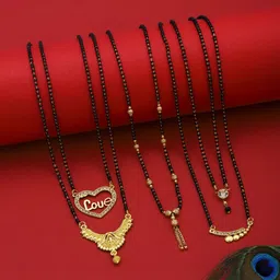 VEMISHTI Gold-Plated Mangalsutra-picture-21