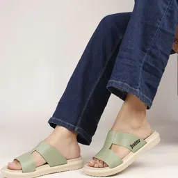 Roadster Women PU Open Toe Flats-picture-11