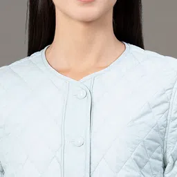 Red Tape Collarless Quilted Jacket image 5