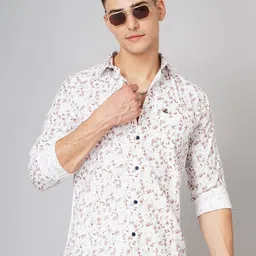 THE BEETEL HOUSE Men Floral Printed Standard Slim Fit Casual Shirt-picture-45