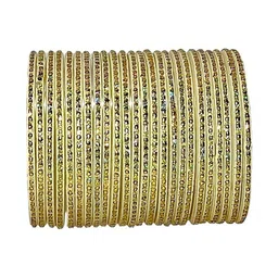 AMITFASHION Set Of 24 Shimmered Bangles-picture-26