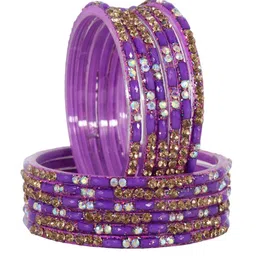 LAVAZZA Set Of 12 Crystal-Studded Bangles image 2