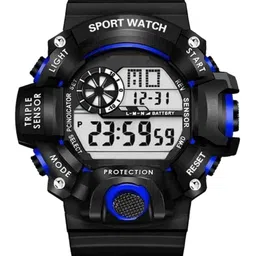 THE SHOPOHOLIC Men Dial & Straps Digital Watch C-Shock Blue image 2