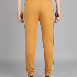 alan jones Men Solid Brown Track Pants image 3