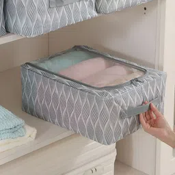 HOKIPO Grey Set of 2 Super Strong Multi-Utility Organisers image 2