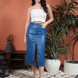 BAESD A-Line Midi Skirt image 2