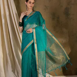 KIMISHA Zari Woven Design Saree-picture-27